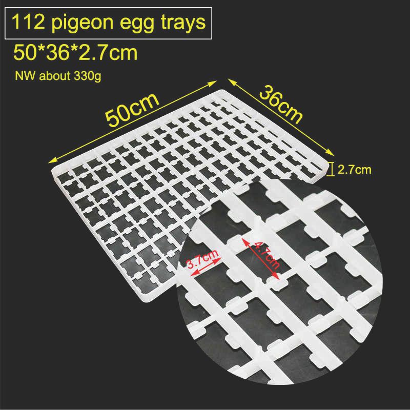 Khay ấp trứng gà, vịt, bồ câu, chim cút - Loại nhựa chuyên dụng
