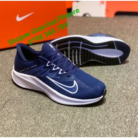 Giày Nike Running Quest 3 2020 Navy Men's [Chính Hãng - FullBox] Giaychat79store