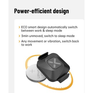 Cảm Biến tốc độ / vòng chân Cadence / Speed XOSS Vortex