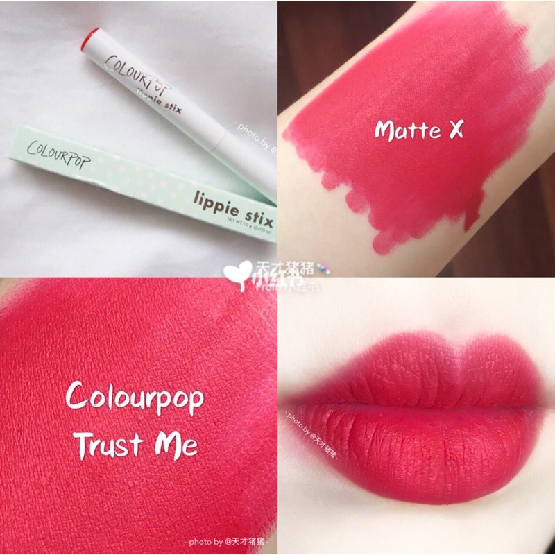 Son ColourPop Lippie Stix Love Life, Trust Me,Frenchie,Bichette, Goldie,Bossy