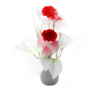 ĐÈN NGỦ CẢM ỨNG TỰ ĐỘNG SÁNG VÀ ĐỔI MÀU NẤM HOA HỒNG