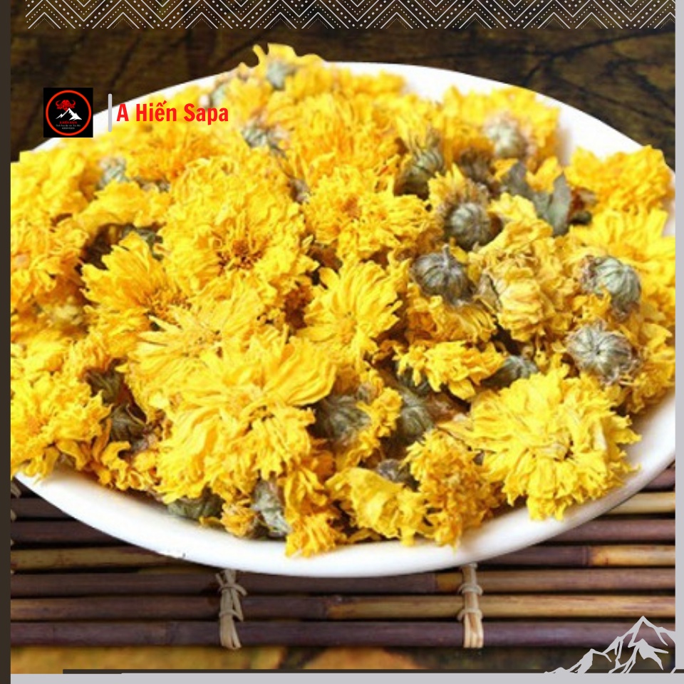 Trà hoa cúc vàng gói 500gr, sạch tự nhiên, rất tốt cho sức khoẻ.