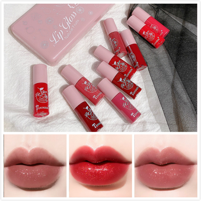 [Hàng mới về] Son bóng trang điểm màu sắc long lanh thời trang quyến rũ cho nữ