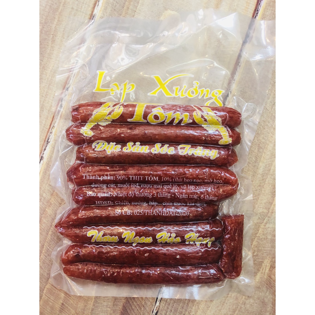 1Kg Lạp xưởng Tôm (Đặc sản Sóc Trăng)