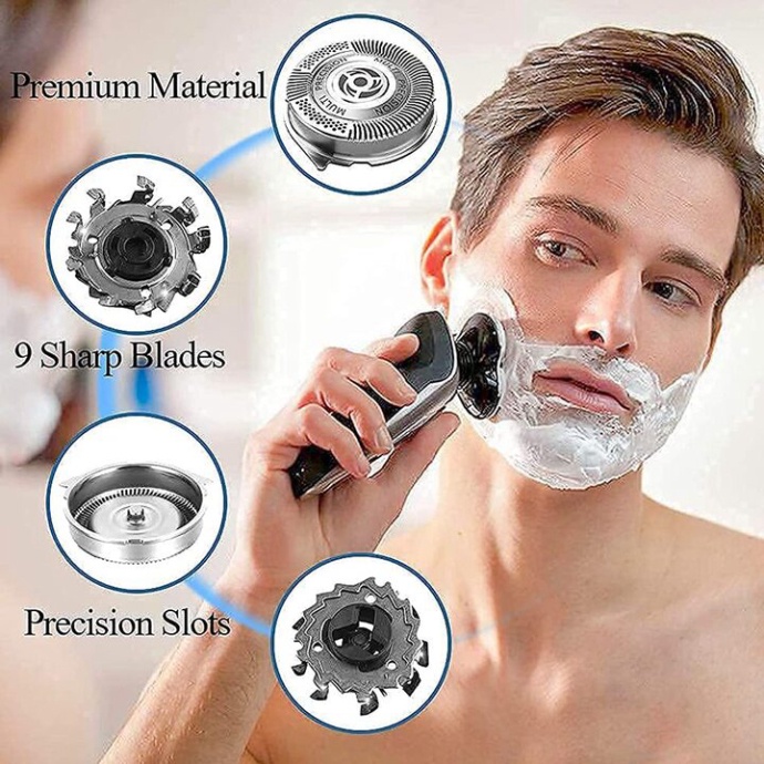 Bộ 3 lưỡi dao cạo râu dùng cho máy của Philips SH50 - HÀNG CHÍNH HÃNG