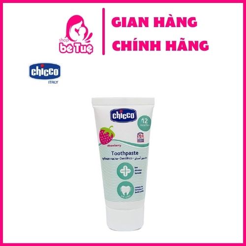 Kem đánh răng Chicco hương Dâu 15ml