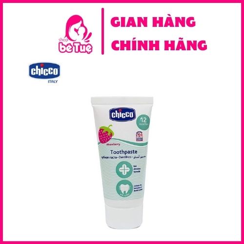 Kem đánh răng Chicco hương Dâu 15ml