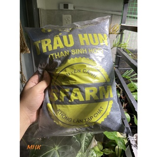 Trấu hun nguyên cánh đóng bao SFARM 5dm3