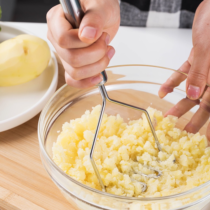 Dụng cụ nghiền khoai tây bằng thép không gỉ tiện dụng
