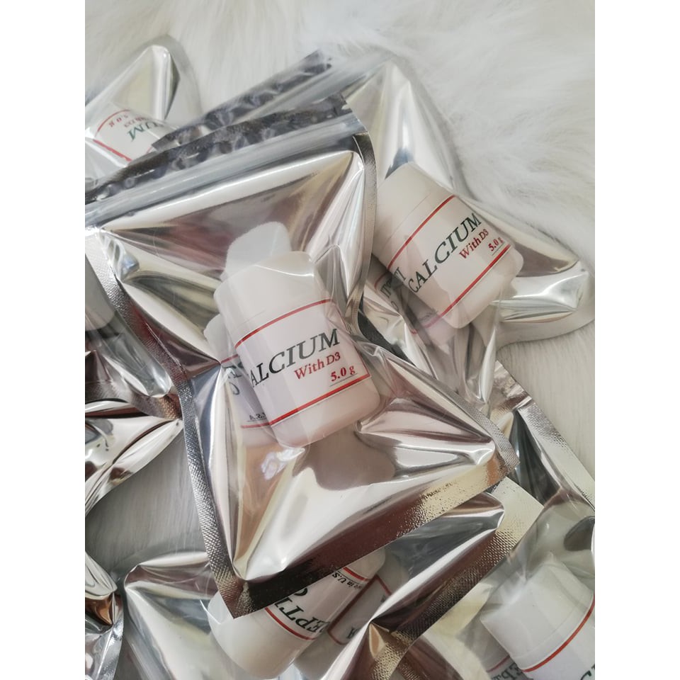 Canxi D3 , không D3 hủ nhõ cho bò sát