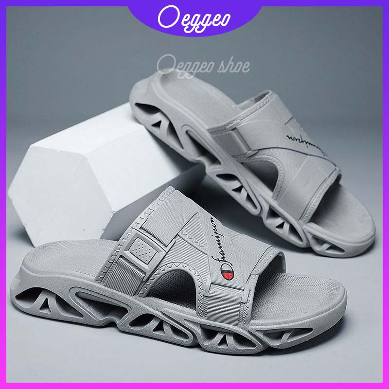 Oeteo Dép Quai Ngang Đế Bằng Thiết Kế Thời Trang Cho Nam