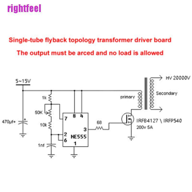Bảng mạch chuyển đổi điện áp cao 20kv chuyên dụng