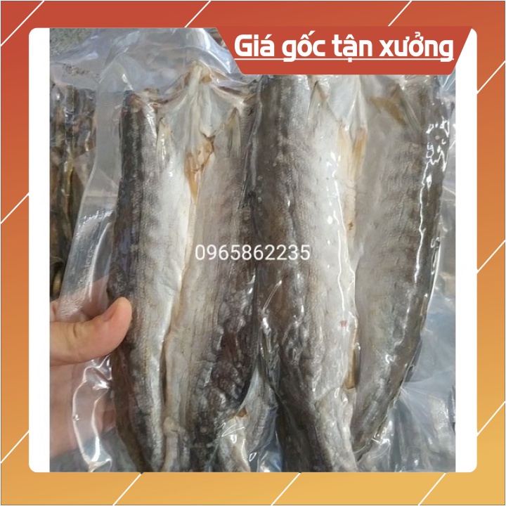 Khô cá nhồng loại ngon nhà làm nhạt 500g. cá nhồng shop khô phan thiết
