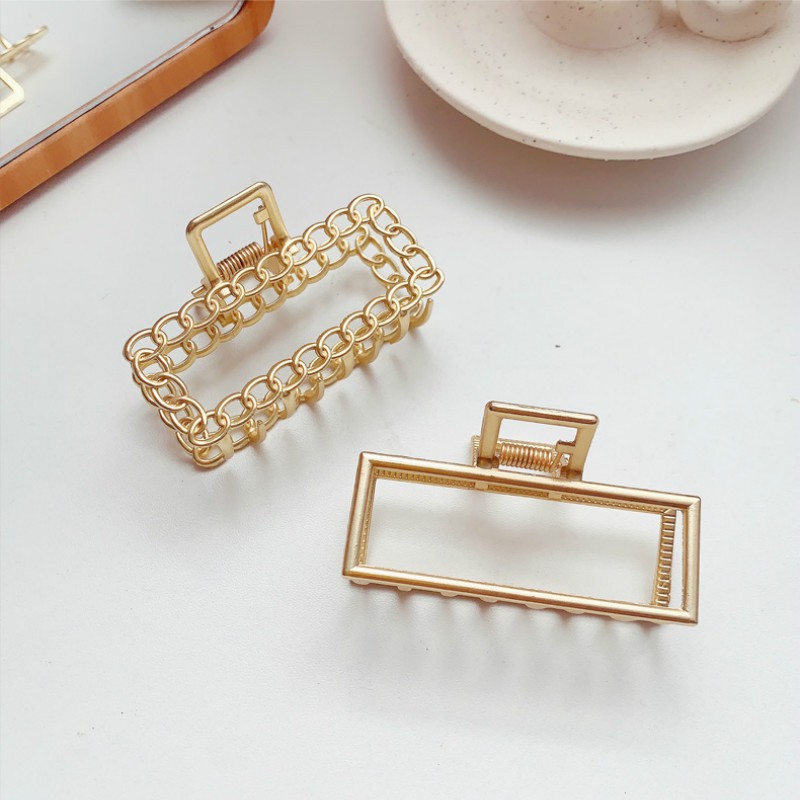 Kẹp tóc kim loại phong cách thời trang xinh xắn dành cho nữ