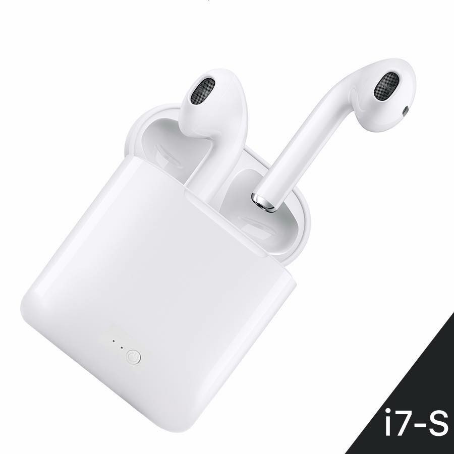 Tai nghe blutooth i7s mini - Không dây,có đế sạc