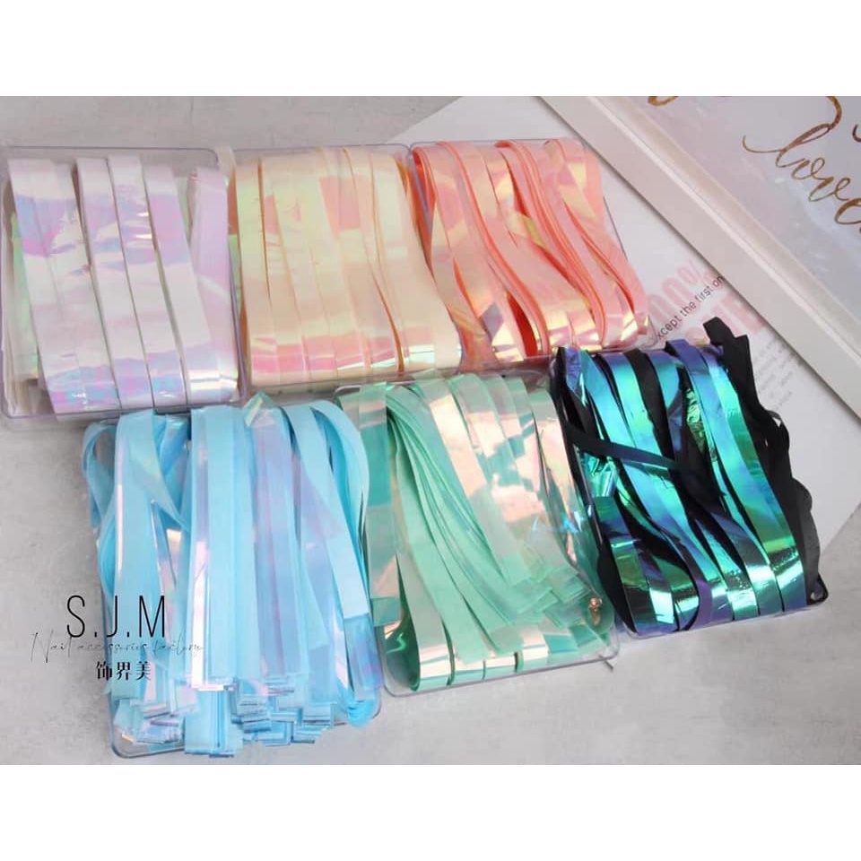 Giấy thủy tinh trang trí móng tay Nail ( lẻ 1 hôp)