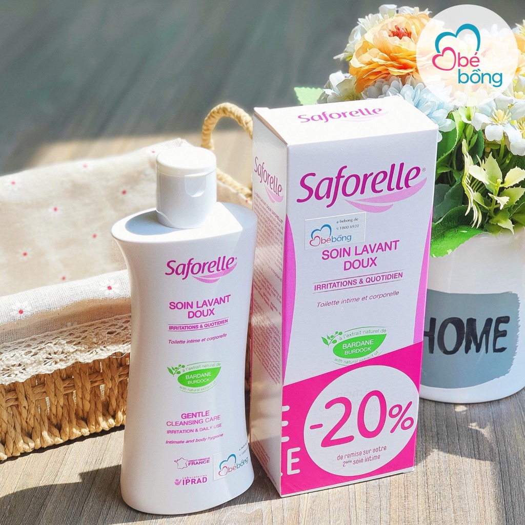 Dung dịch vệ sinh phụ nữ Saforelle 250ml