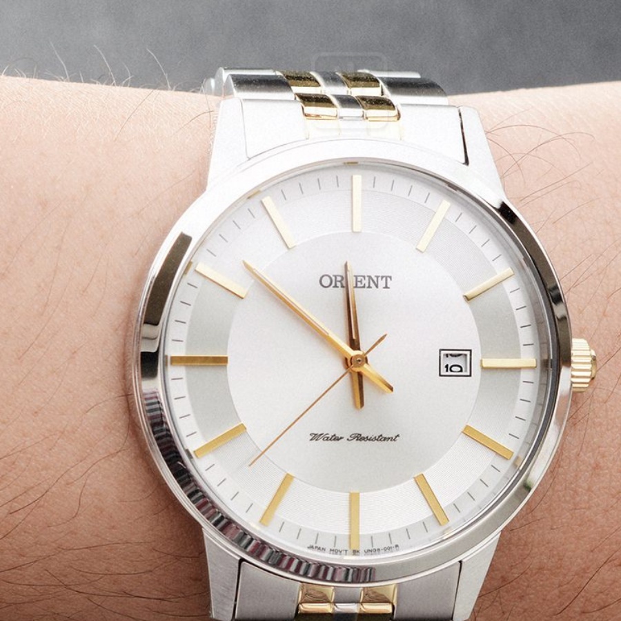 Đồng hồ nam Orient FUNG8002W0 kính Sapphire chống xước, chống nước 5 ATM, dây thép không gỉ cao cấp, chính hãng Nhật Bản