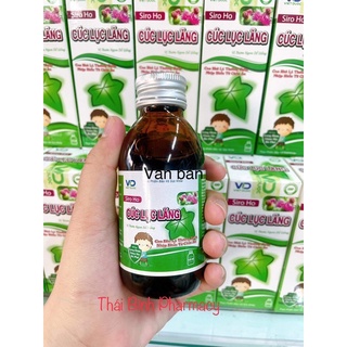Siro Cúc Lục Lăng - chai 100ml
