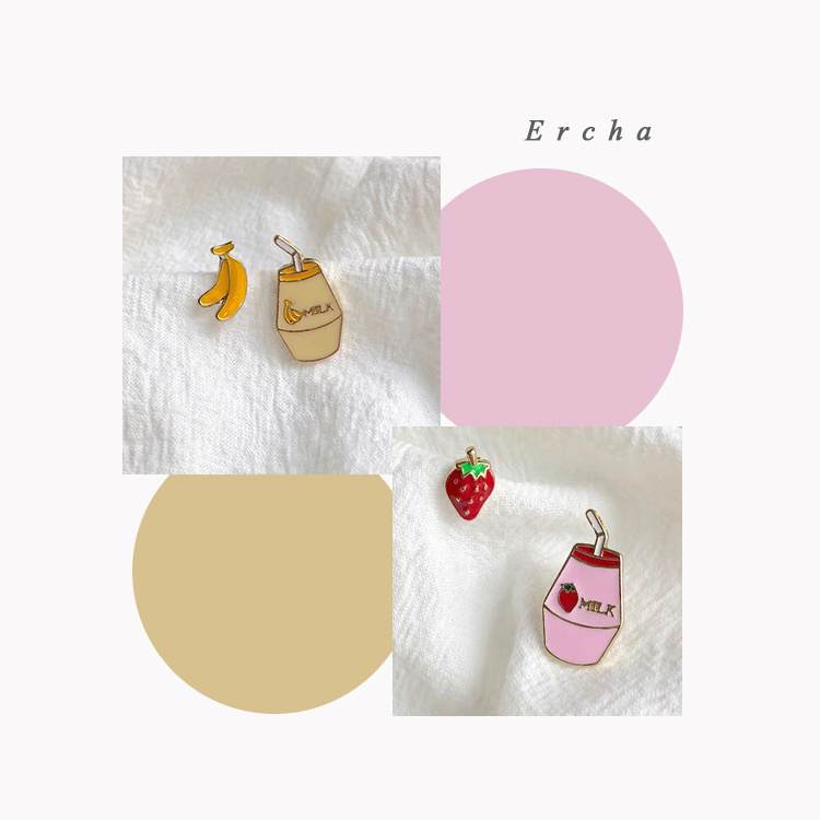 Khuyên Tai Hình Thức Ăn/Chuối/Chuối Dễ Thương Thời Trang Cho Nữ