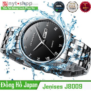 Đồng Hồ Nam Jenises J8009 Cao Cấp Chống Nước, Dây Thép Không Gỉ