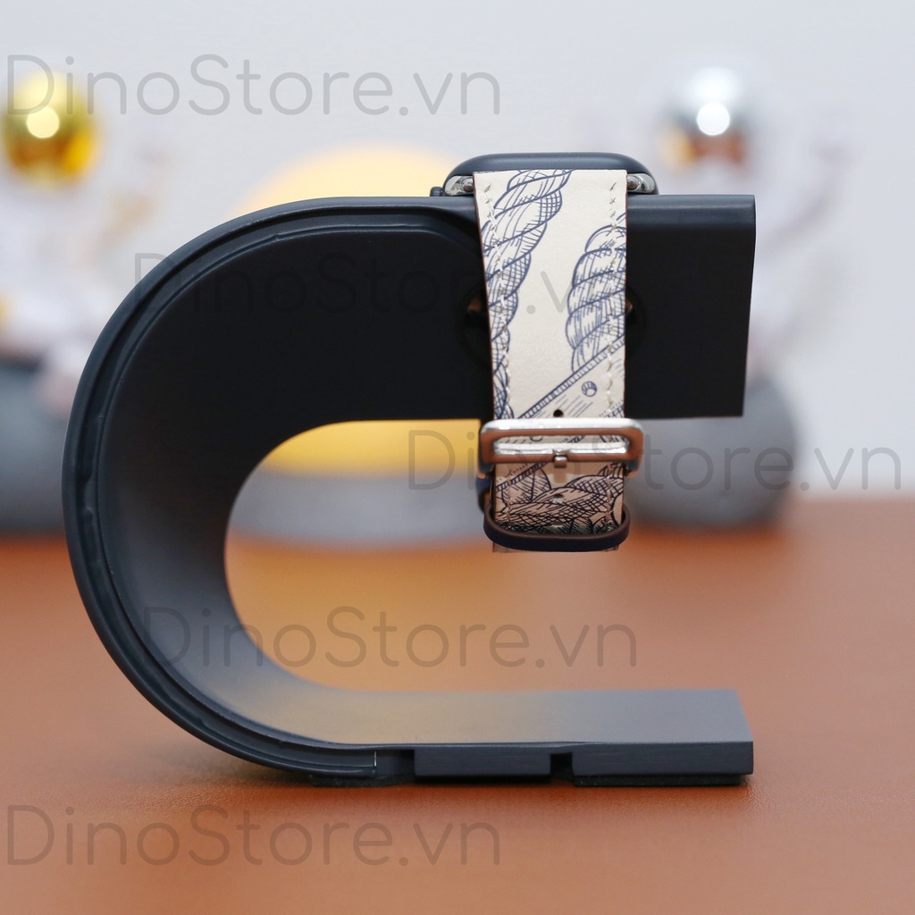 Đế dock sạc không dây Apple Watch nhôm nguyên khối, kiêm giá đỡ đồng hồ thông minh để bàn cao cấp