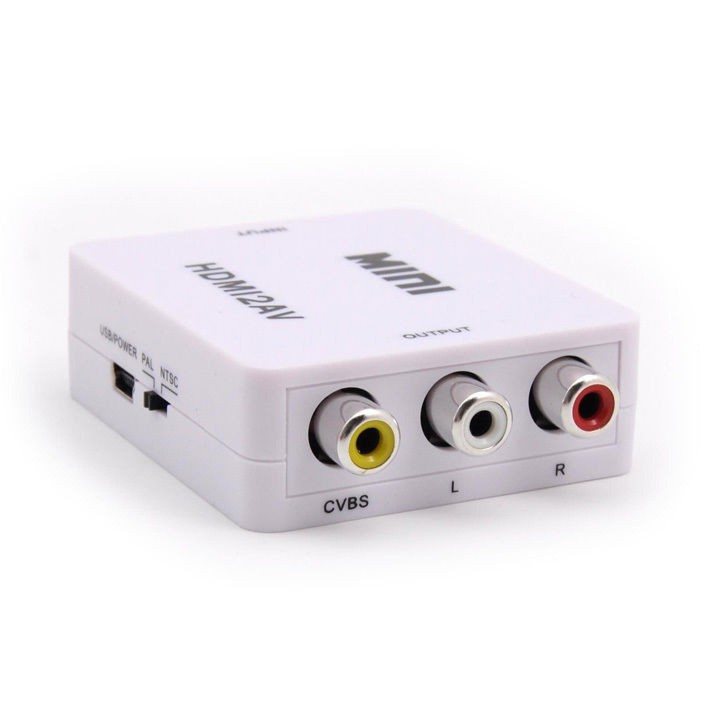 Bộ Chuyển Đổi Tín Hiệu Từ HDMI to AV Mini - Bộ Chuyển HDMI Sang AV Mini