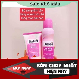 Kem dưỡng da sau cạo wax lông Balea Đức, ức chế lông mọc chậm sau tẩy