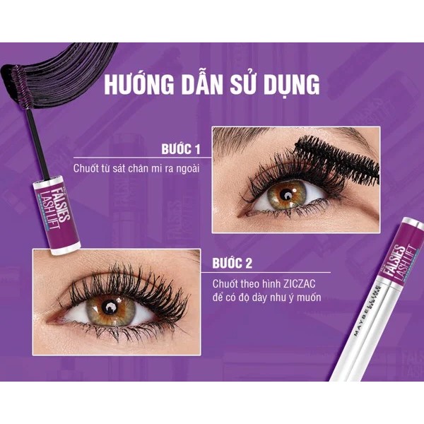 Mascara Maybelline The Falsies Lash Lift Làm Cong Mi 8ml | BigBuy360 - bigbuy360.vn