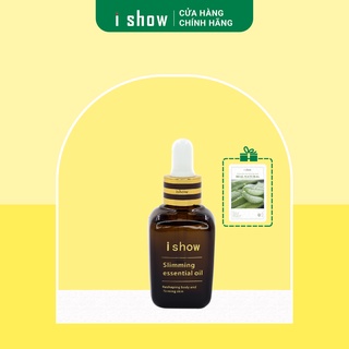[Hot] Dầu massage giảm mỡ bụng ISHOW Slimming Oil tặng kèm đồng hồ