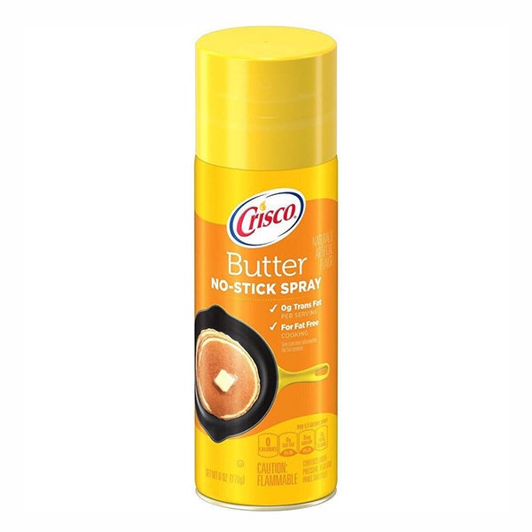Dầu xịt ăn kiêng 0 calo Vị Bơ Crisco 6oz