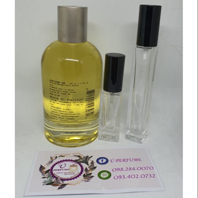 Ú Perfume ( mẫu thử ) nước hoa Le labo Vetiver 46