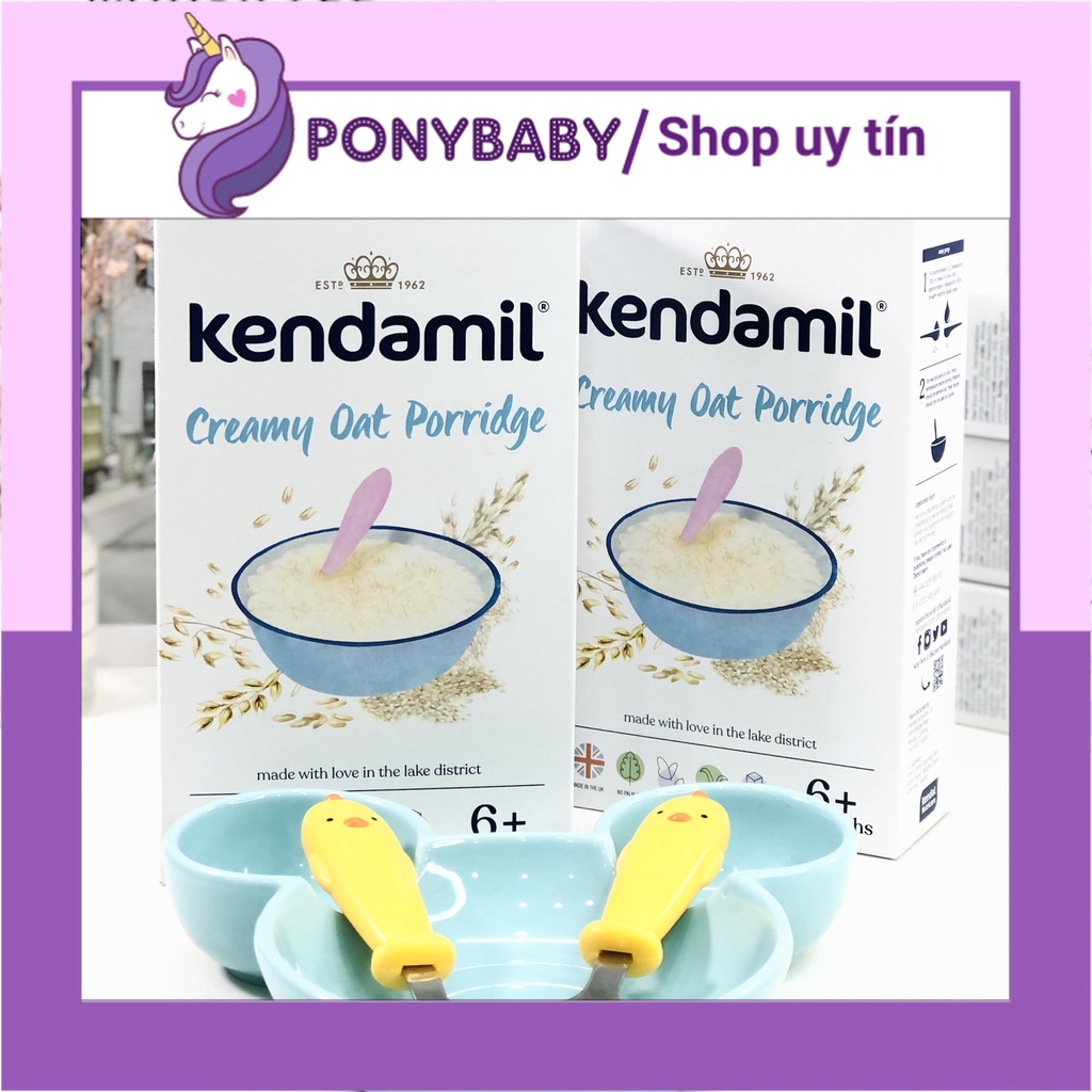 Bột Ăn Dặm Kendamil Cho Bé 6m+ Hộp Giấy 150gr