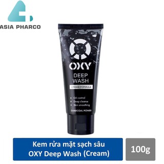 Kem rửa mặt sạch sâu OXY Deep Wash (Cream) 100g