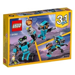 Bộ Lắp Ghép Lego Robot Thăm Dò Creator 31062 (205 Chi Tiết)