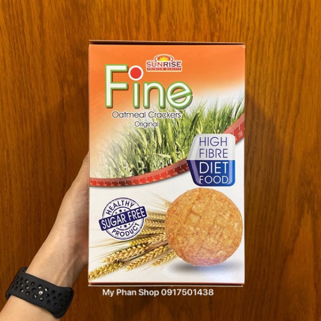 Bánh Ăn Kiêng Sunrise Fine Yến Mạch 178g