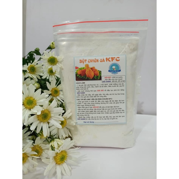 Bột Chiên Gà KFC Tặng kèm gia vị Hành Tỏi mix sẵn trong set bột (Chiên ~1.2kg gà) - Crispy Fried Chicken Powder | BigBuy360 - bigbuy360.vn