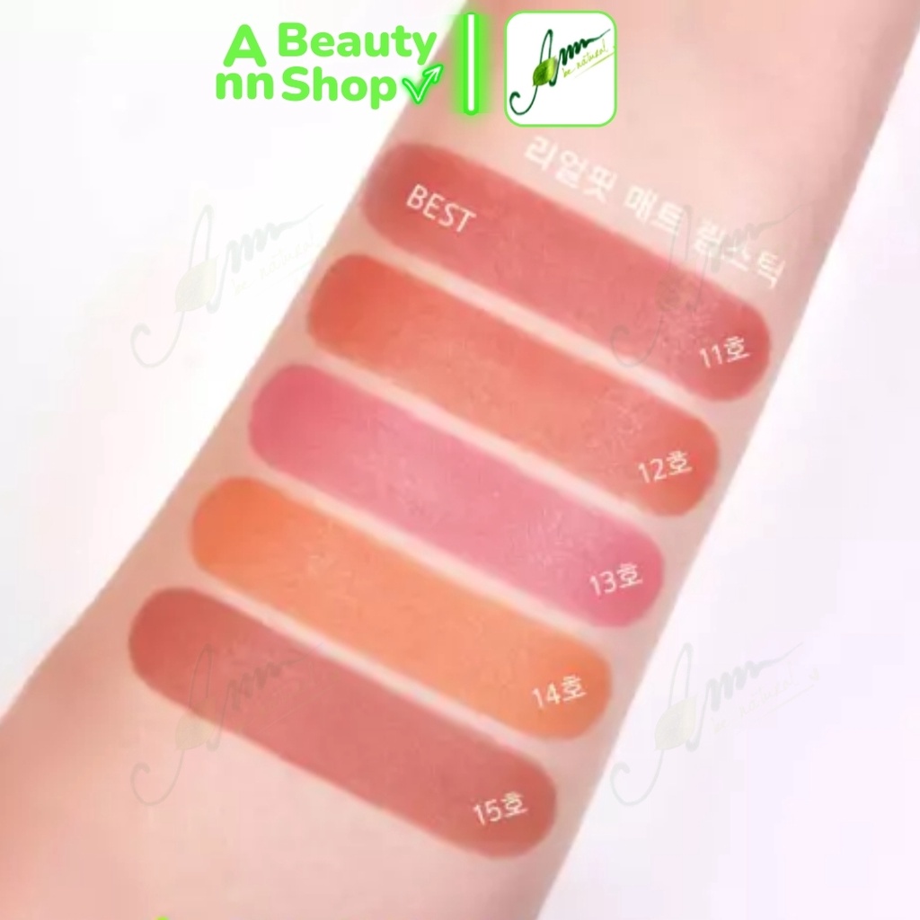 Son thỏi Innisfree Real Fit Matte Lipstick phiên bản mới