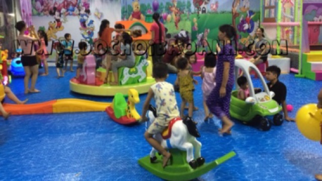 THẢM XỐP SÓNG BIỂN CÓ BÌA. Bộ 4 tấm 60cm.