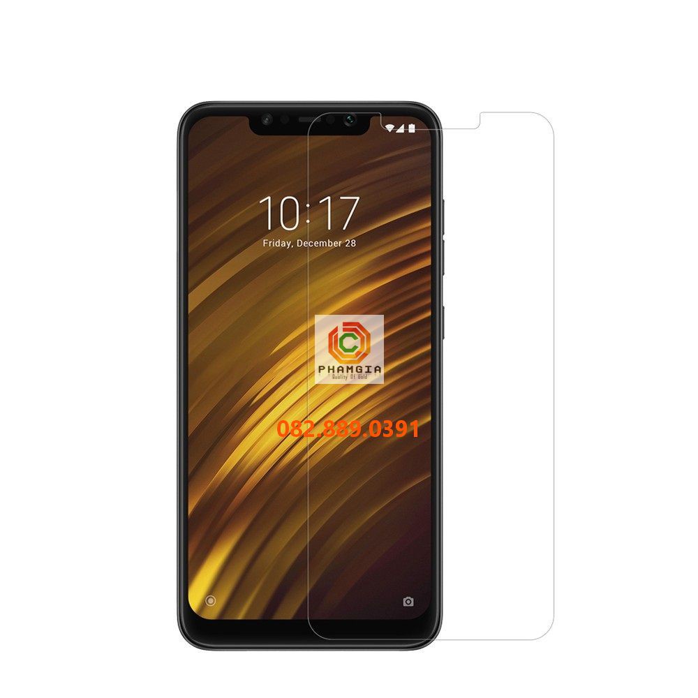 Dán cường lực Xaomi Pocofone F1 nano siêu dẻo siêu bền