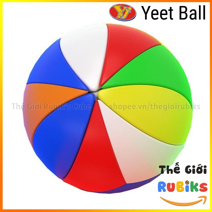 Rubik YJ Yeet Ball Cube 3x3 Biến Thể Ivy Hình Cầu 3x3x3 Rubic Bóng Tròn