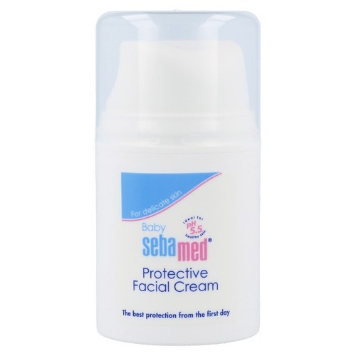 Kem bảo vệ da hỗ trợ giảmị chàm sữa cho bé Sebamed pH5.5 Baby Protective Facial Cream 50ml