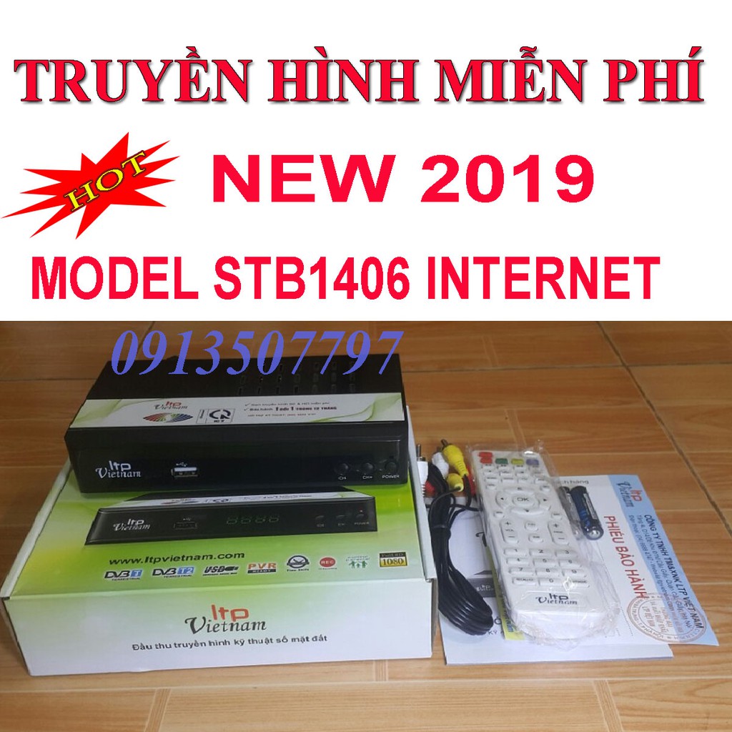 Đầu thu kỹ thuật số DVB T2 LTP STB-1406 chính hãng