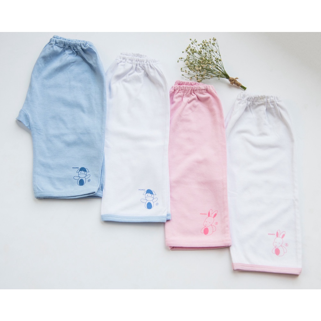 Bộ sơ sinh -MIOMIO- quần áo dài tay, cài chéo-  Thỏ Chó Collection - cho bé sơ sinh (từ 0-24 tháng),100% cotton