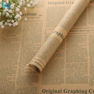 Giấy gói hoa- báo chữ xấp 45 tờ giá rẻ (70x50)