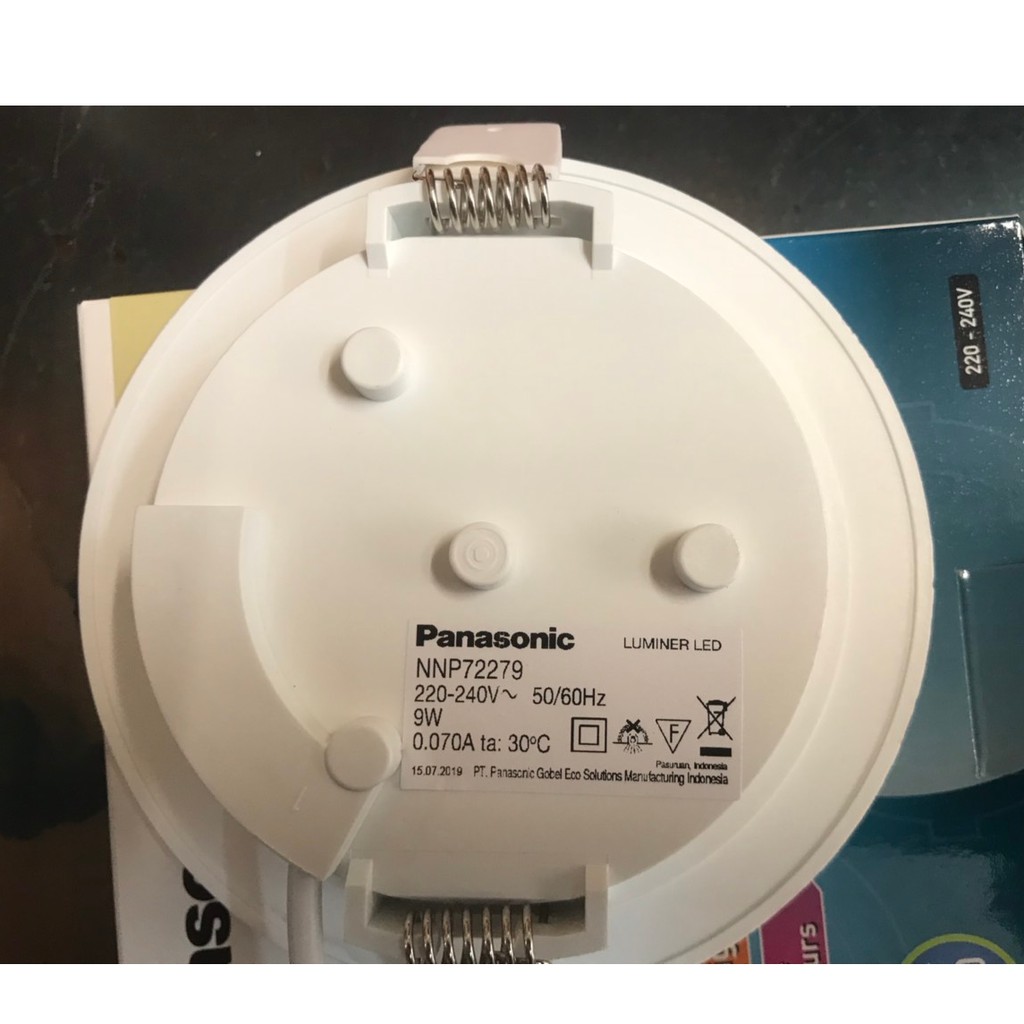 Đèn Led  Âm Trần Siêu Mỏng 12W Panasonic Phi 125 ( made in Indonesia)