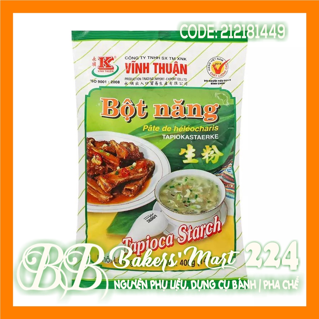 Bột NĂNG hiệu VĨNH THUẬN - 400gr