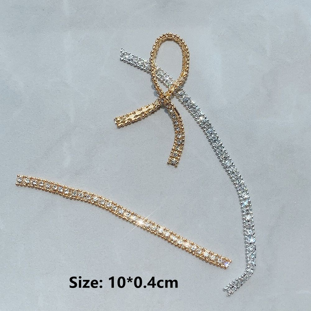 [Hàng mới về] Chuỗi trang trí móng tay nghệ thuật 3D 10cm sành điệu DIY