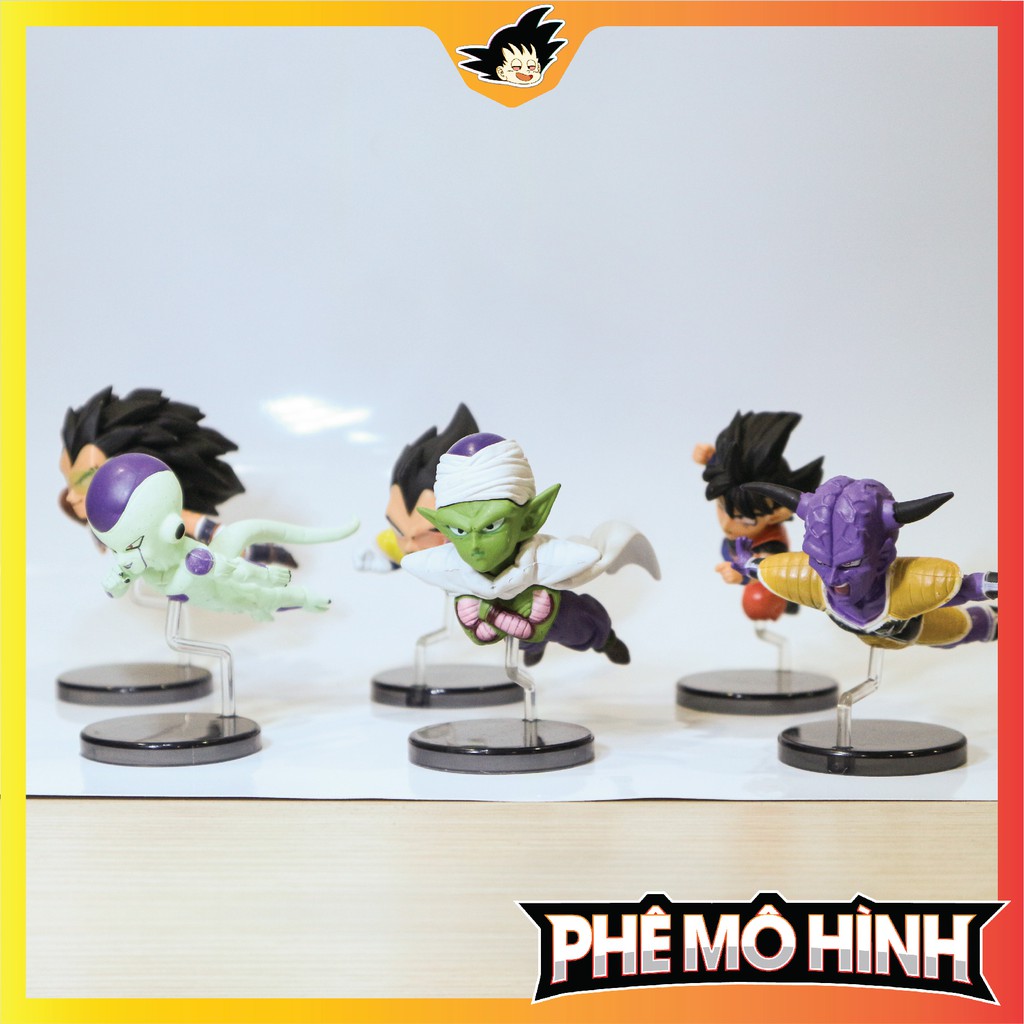 LẺ MÔ HÌNH NHÂN VẬT 7 VIÊN NGỌC RỒNG DRAGON BALL SON GOKU, RADDITSU,  GINYU, FRIEZA ,PICCOLO, VEGETA, CHIBI DỄ THƯƠNG