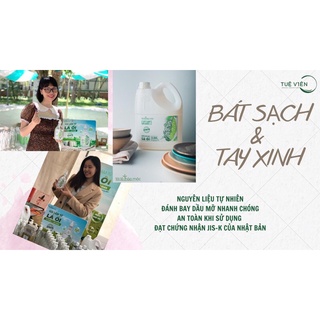 Nước rửa bát hữu cơ từ lá ổi (can 3,68l)